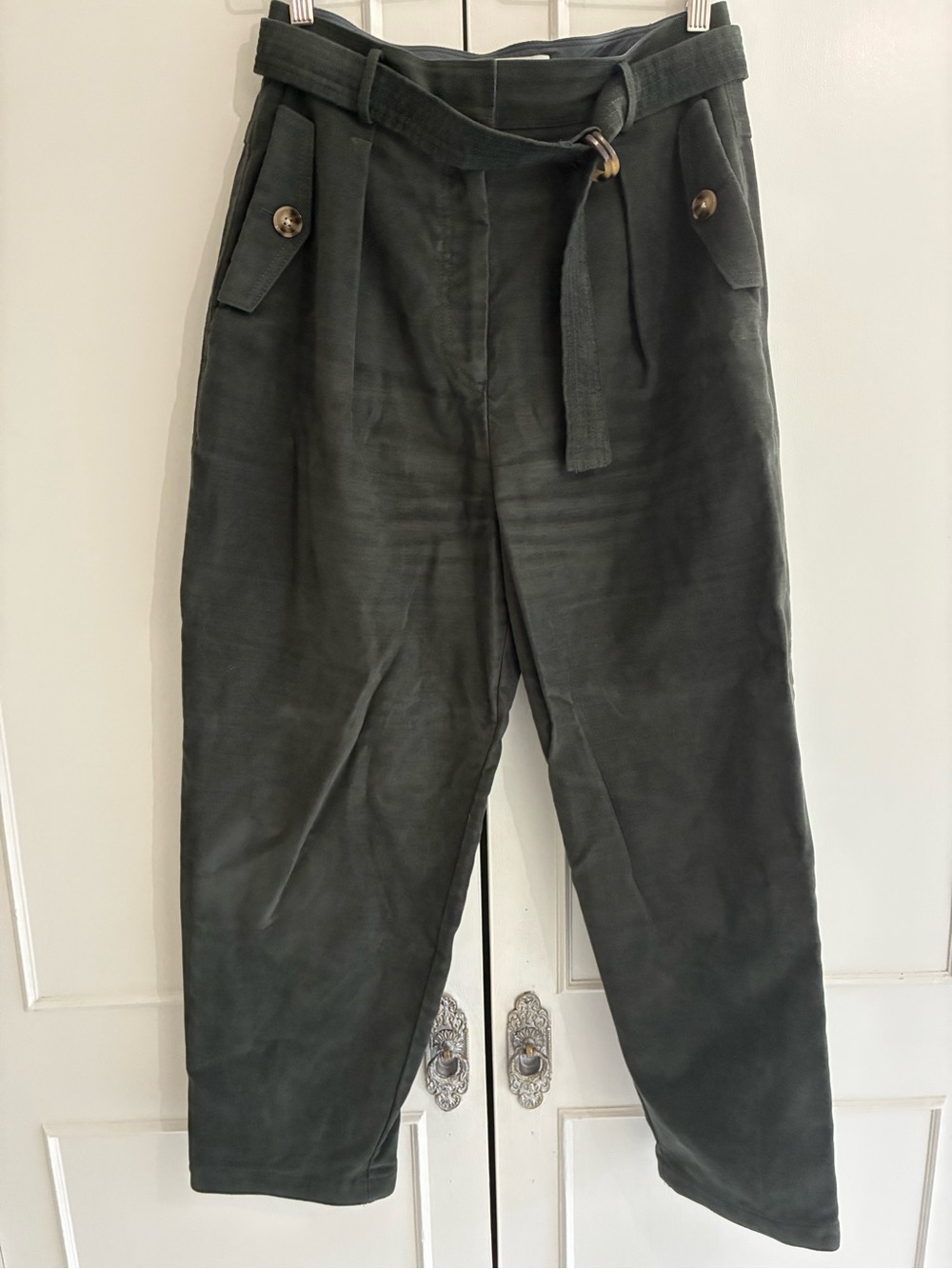 Aritzia Babaton 1-01 Balboa Velvet Pants
